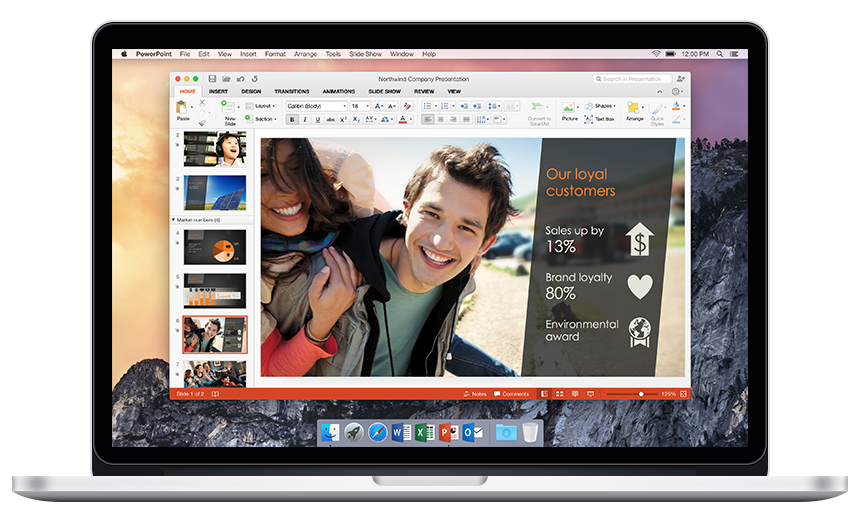 what is the latest version of powerpoint 2016 for mac